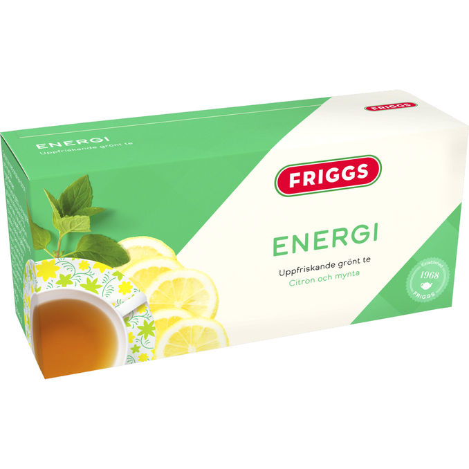 Friggs 2 x Energi Grönt Te