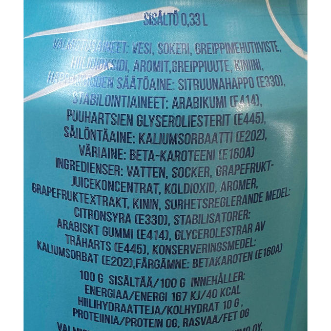 Sun’n Grande Grapefruit Virvoitusjuoma