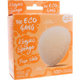 The Eco Gang Konjac Rensesvamp Pure White t. Ansigt og Krop