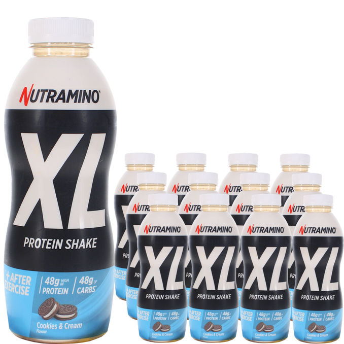 Nutramino Protein Shake Cookies & Cream 12-pak