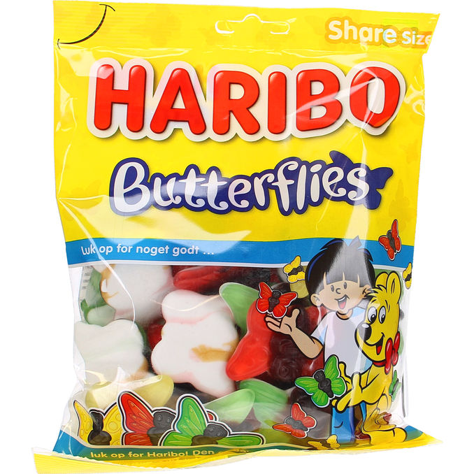 Karkkipussi Haribo Butterflies