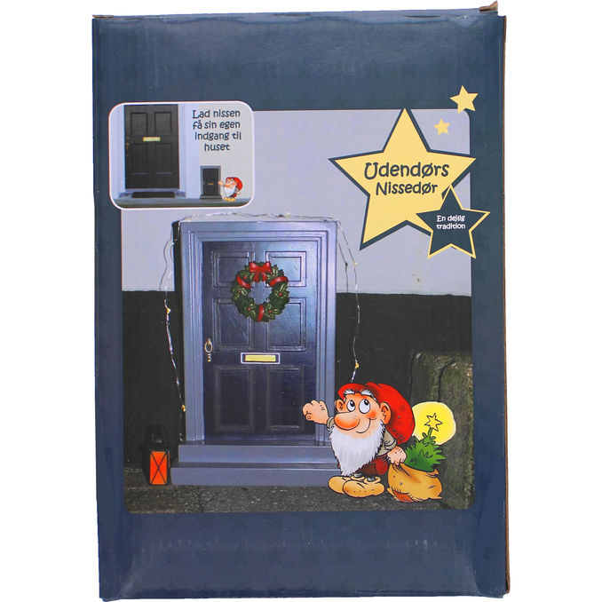 DGA Nissedør Udendørs med LED-lys