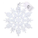 DGA DGA Snöflinga hängande vit/silver 17cm 50g 50g