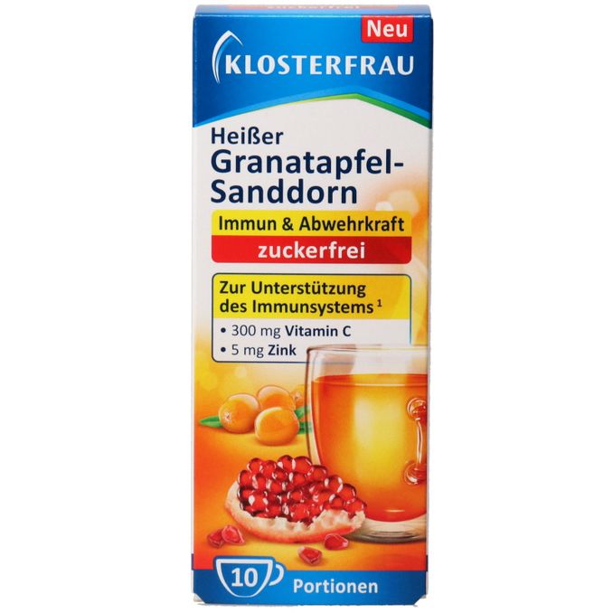 Klosterfrau Heißer Granatapfel-Sanddorn