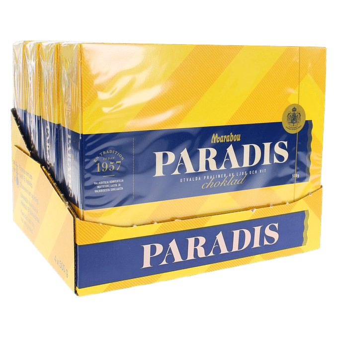 Marabou Paradis Suklaakonvehti 4-pack