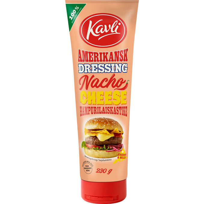 Kavli 2 x Amerikansk Dressing Nacho Cheese