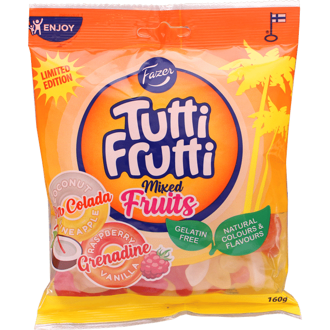Fazer 2 x Tutti Frutti Mixed Fruits