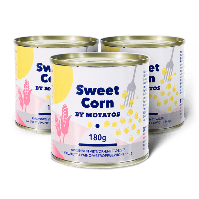 By Motatos Sweet Corn 3-Pack