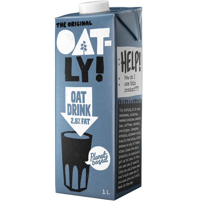 Oatly Havredrik 2,8% 1L