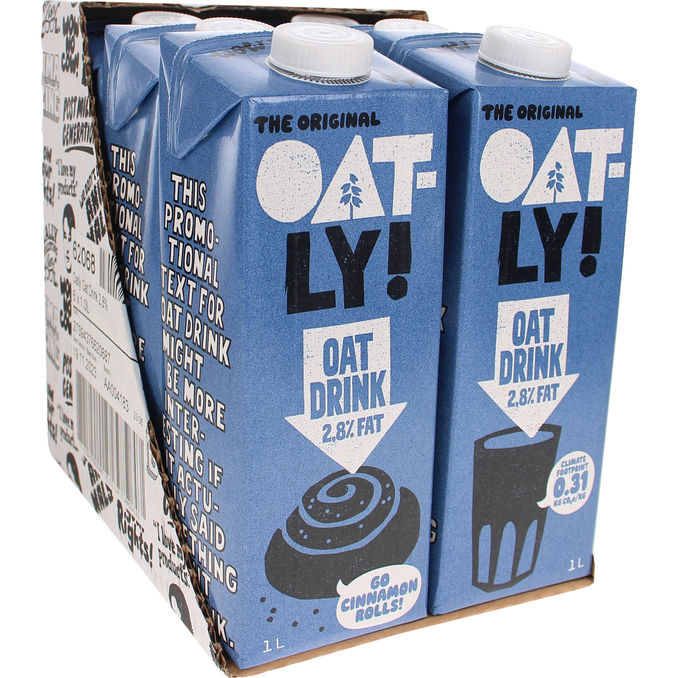 Havredryck Oatly 6-pack