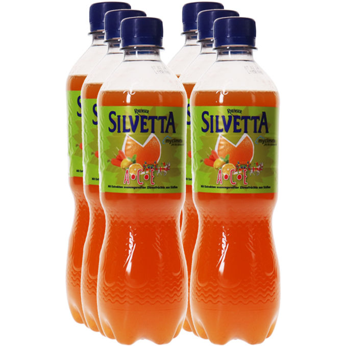 Silvetta ACE Getränk, 6er Pack (EINWEG) zzgl. Pfand