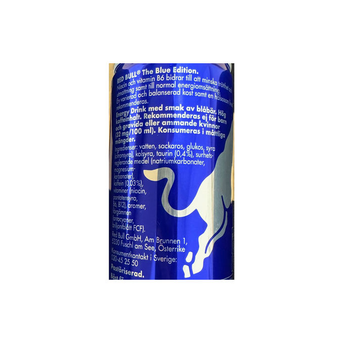 Red Bull Blue Edition 24-pack
