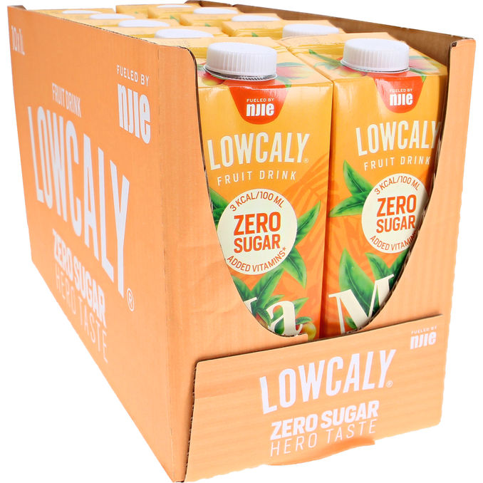 Lowcaly Fruktdryck Mango 10-pack