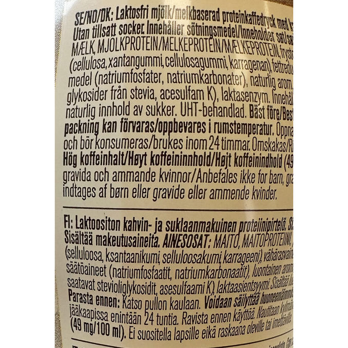 Propud Proteinmilkshake Frappé-Latte 8-pack