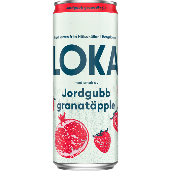 Produktfoto för 6 x Loka Jordgubb Granatäpple