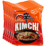 NONGSHIM Instantnudeln Kimchi Ram Yum, 6er Pack