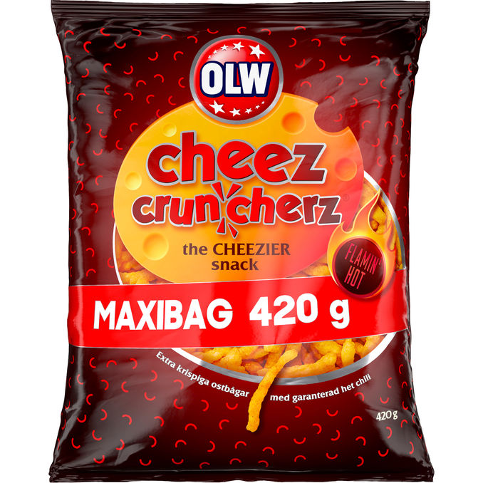 OLW Cheez Cruncherz Flamin Hot