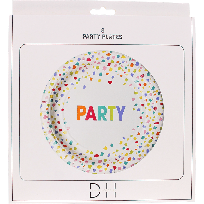 Läs mer om Design House 95 Papperstallrik Party 8st