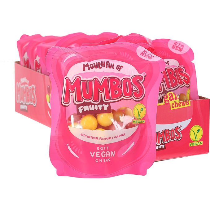 Mumbo’s Fruity Fruktkola Vegansk 16-pack