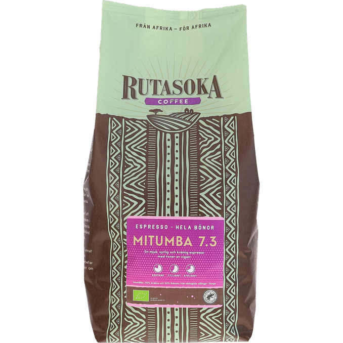 Läs mer om Rutasoka Kaffe Espressoblend Mitumba