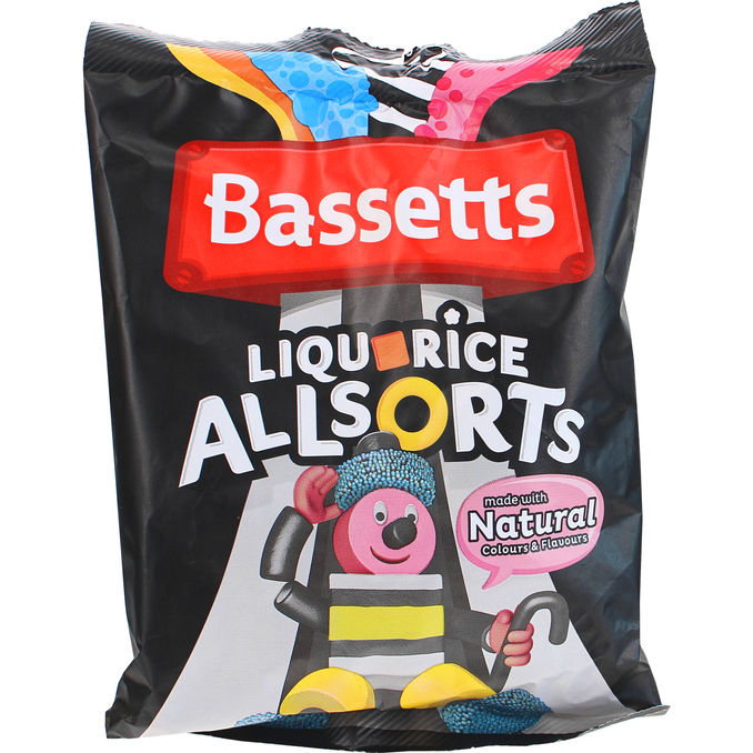 Bassetts Allsorts Lakrits 