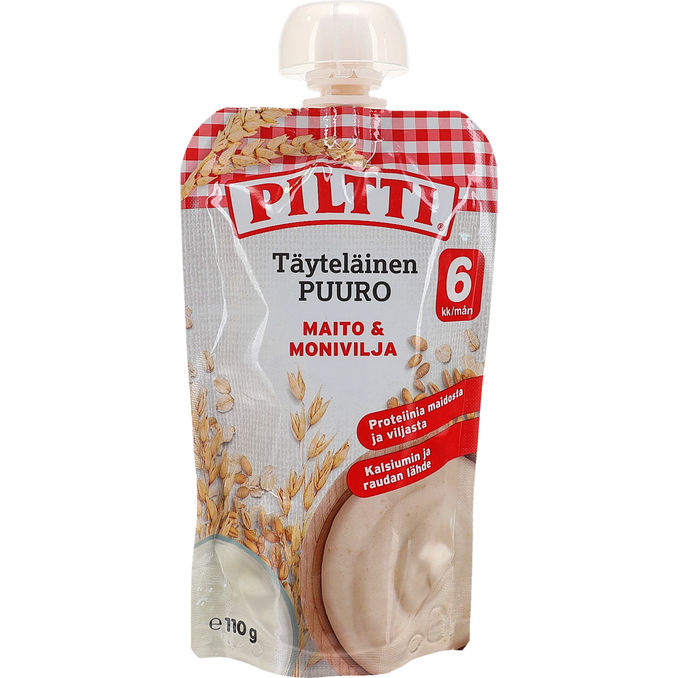 Piltti Mjölkbaserad Gröt