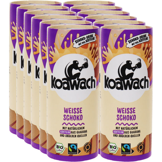 Koawach BIO Drink Weiße Schoko, 12er Pack