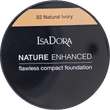 Tuotteen ravintosisältö: IsaDora Meikkipuuteri Nature Enhanced Flawless Compact Foundation 82 Natural Ivory