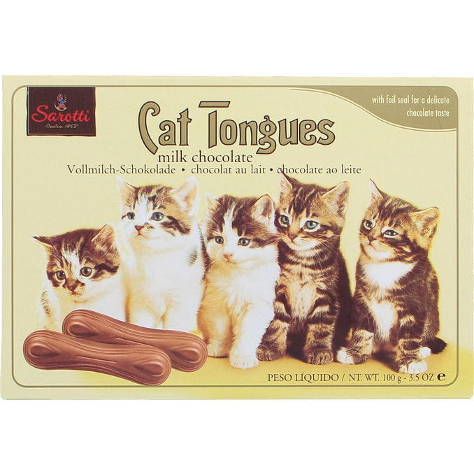 Sarotti Katt Tungor Chokladask