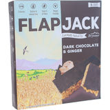 Flapjacks Mørk Chokolade & Ingefær 4-pak