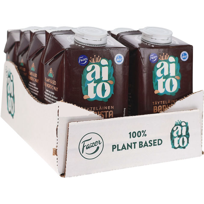 Fazer Aito Barista Täyteläinen Kaurajuoma 8-pack