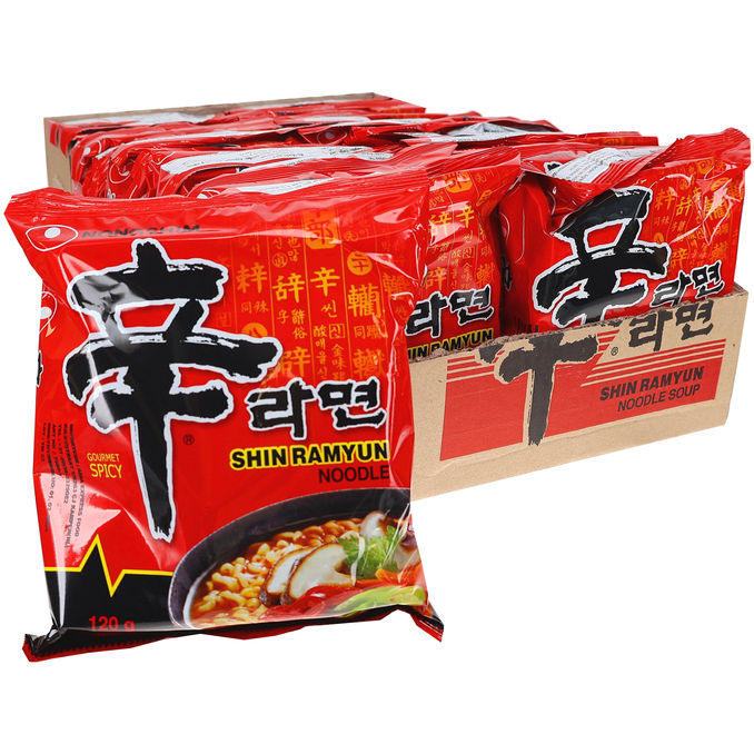 NONGSHIM Snabbnudlar 20-pack