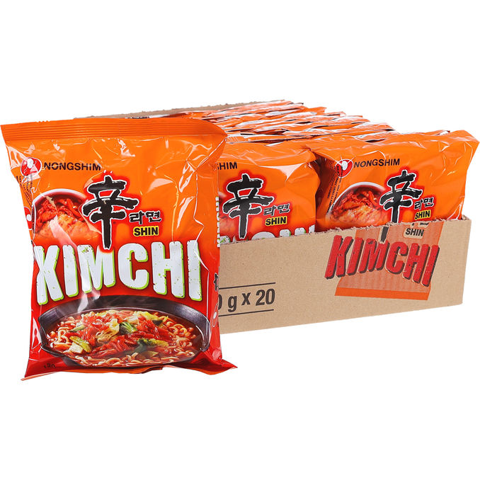 NONGSHIM Instant Nuddel Suppe Kimchi 20-pak