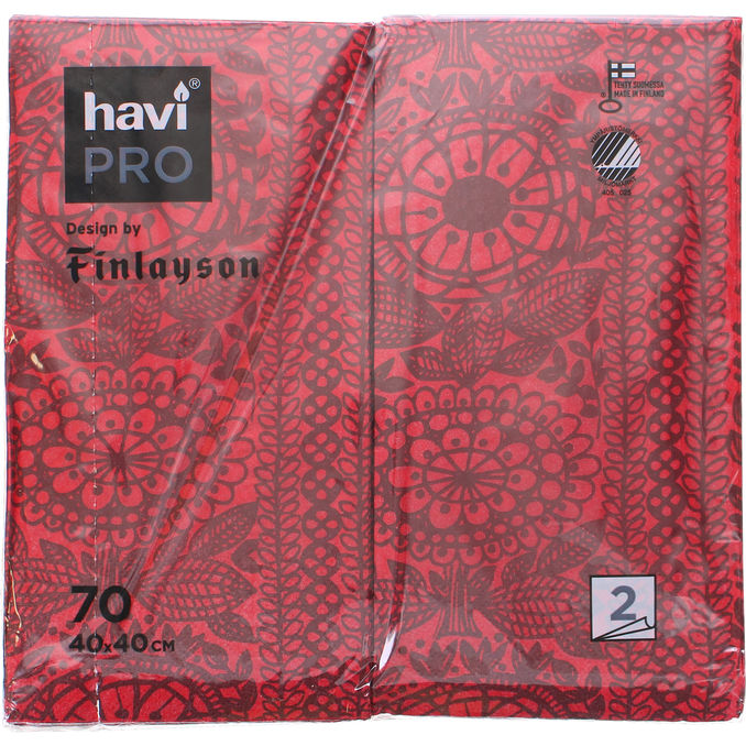 Finlayson Lautasliinat Taimi Punainen 
