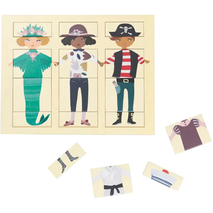 Fabelab Pussel Spel - Let's Dress Up