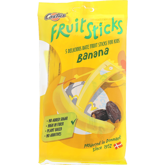 Castus 2 x Frukt Sticks Banan