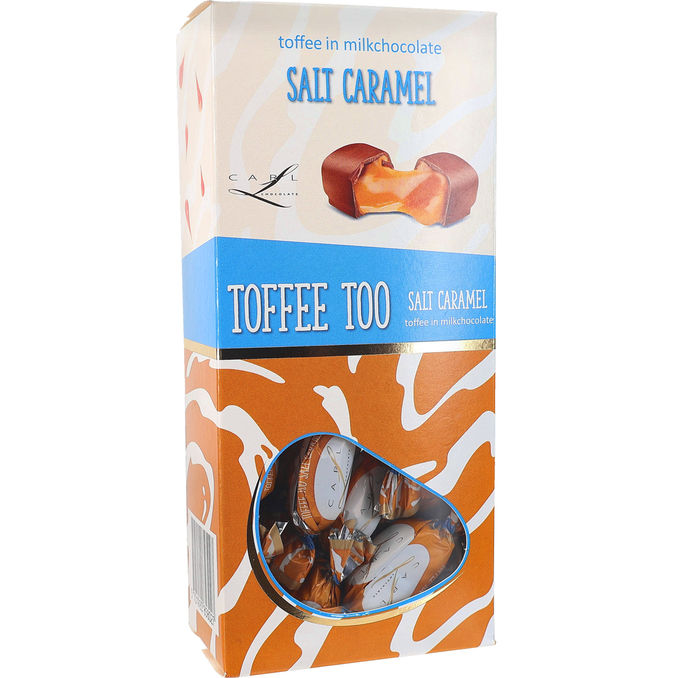 konfekt Toffee-maitosuklaamakeiset Suolattu Karamelli