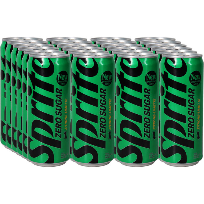 Sprite Zero Zitrone Limette, 24er Pack (EINWEG) zzgl. Pfand