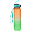 Näringsinnehåll Hollywood Motivational Bottle Motivations Vattenflaska Orange Grön 1l
