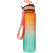 Næringsindhold Hollywood Motivational Bottle Vandflaske Orange & Turquoise 1L