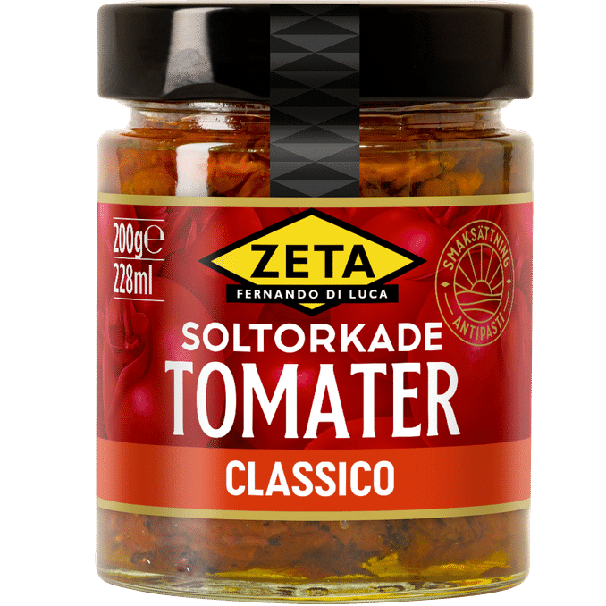 Zeta 2 x Soltorkade Tomater
