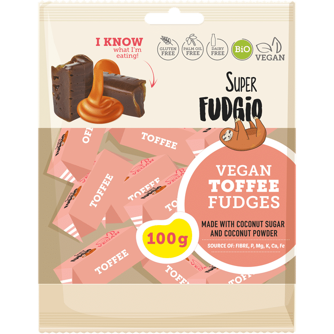 Läs mer om Super Fudgio Fudge Toffee Vegan