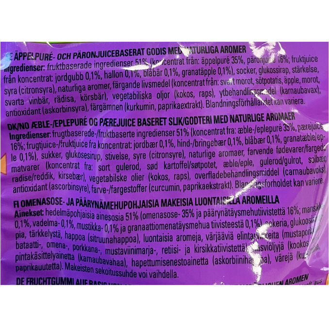 Malaco Gott & Blandat Äkta Frukt & Bär 500 g