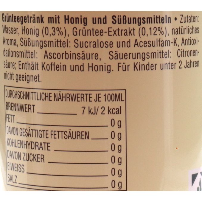 AriZona Arizona Grüner Tee Zero, 6er Pack (EINWEG) zzgl. Pfand