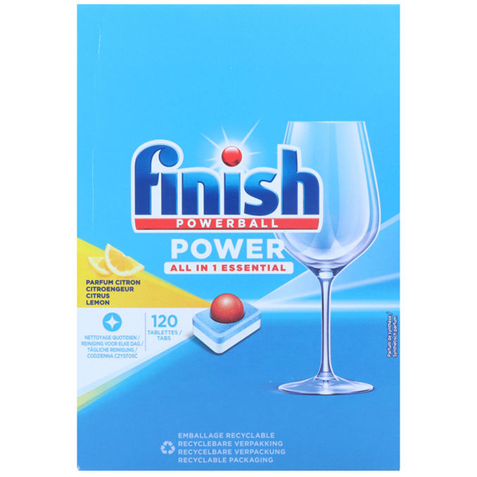 FINISH All in 1-Spülmaschinen-Tabs, 120 Stück