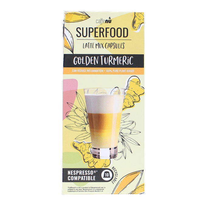 13: Belmio 2 x Nespresso Kapsler Golden Turmeric Latte