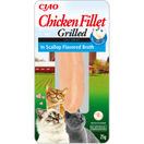 CIAO Katzensnack gegrilltes Hühnerfilet in Brühe mit Jakobsmuschel-Geschmack