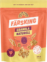 Färsking Granola Naturel 61% Fuldkorn