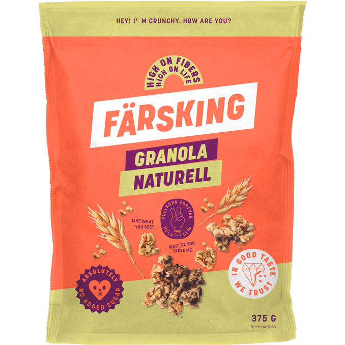 Färsking Granola Naturell