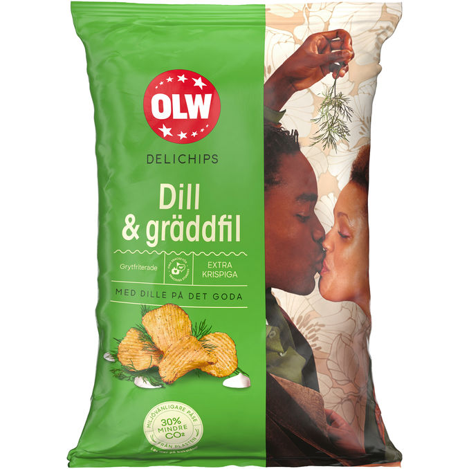 OLW 2 x Delichips Dill & Gräddfil